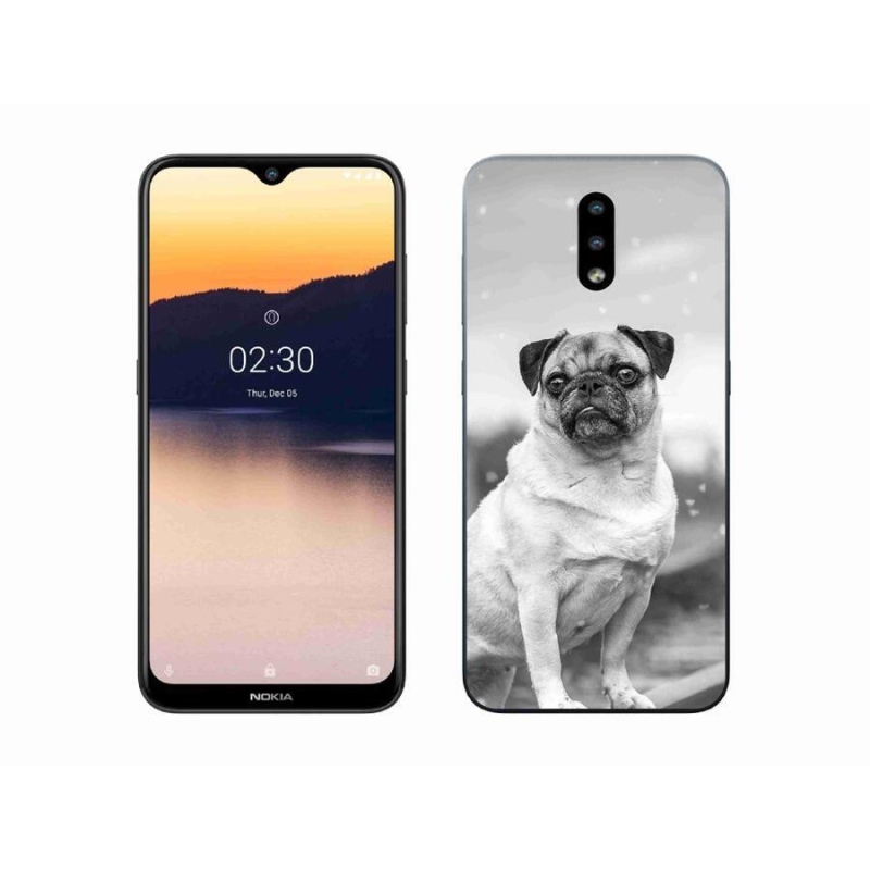 Gélový obal mmCase na mobil Nokia 2.3 - mops