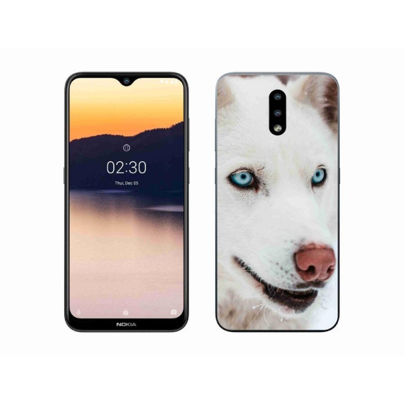 Gélový obal mmCase na mobil Nokia 2.3 - psie pohľad