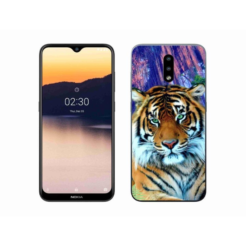 Gélový obal mmCase na mobil Nokia 2.3 - tiger