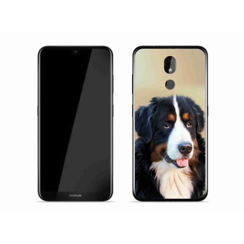 Gélový obal mmCase na mobil Nokia 3.2 - bernský salašnícky pes