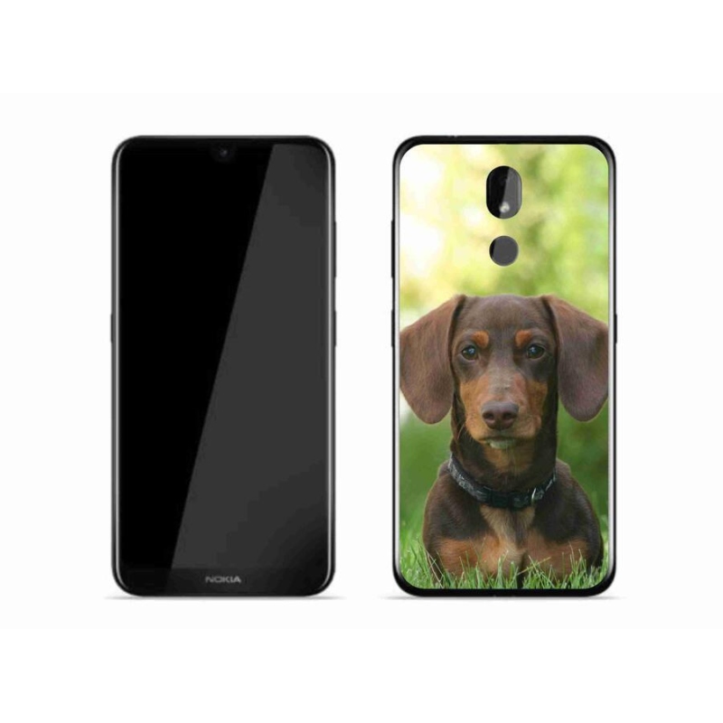 Gélový obal mmCase na mobil Nokia 3.2 - hnedý jazvečík