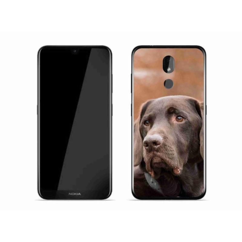 Gélový obal mmCase na mobil Nokia 3.2 - hnedý labrador