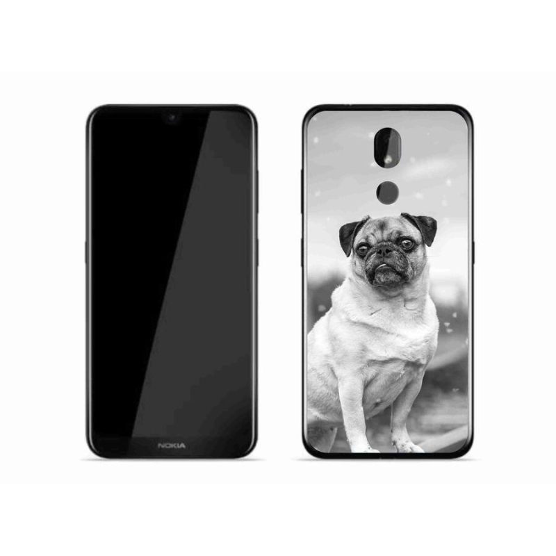 Gélový obal mmCase na mobil Nokia 3.2 - mops