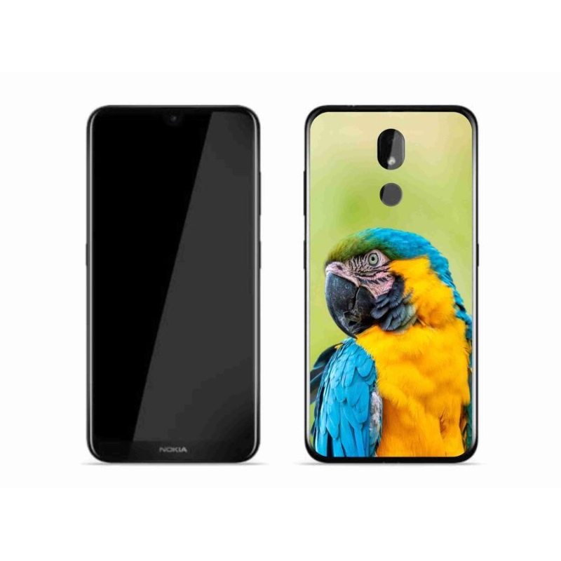 Gélový obal mmCase na mobil Nokia 3.2 - papagáj ara 2