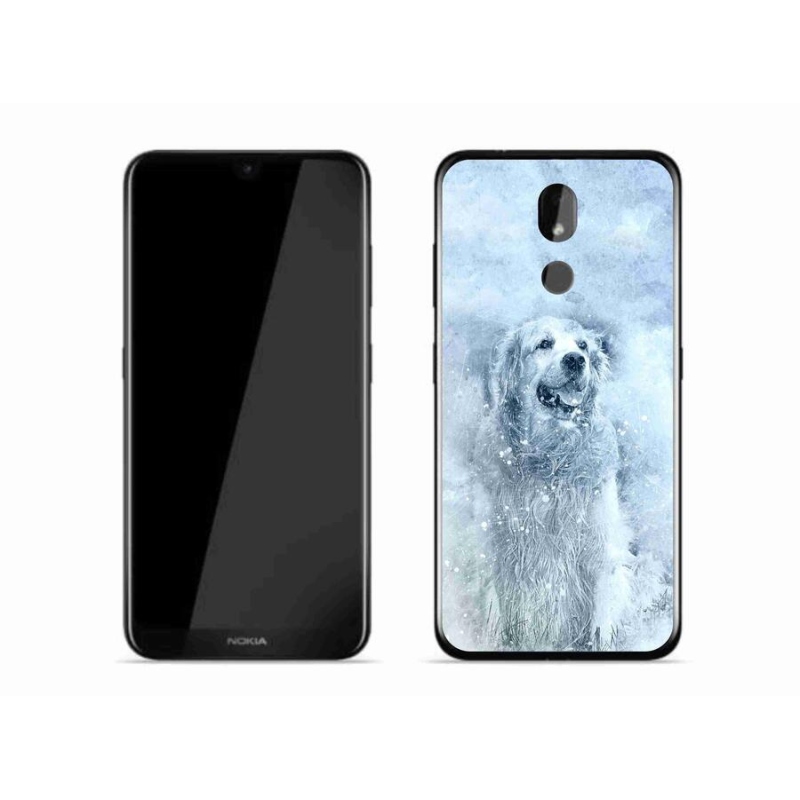 Gélový obal mmCase na mobil Nokia 3.2 - retríver