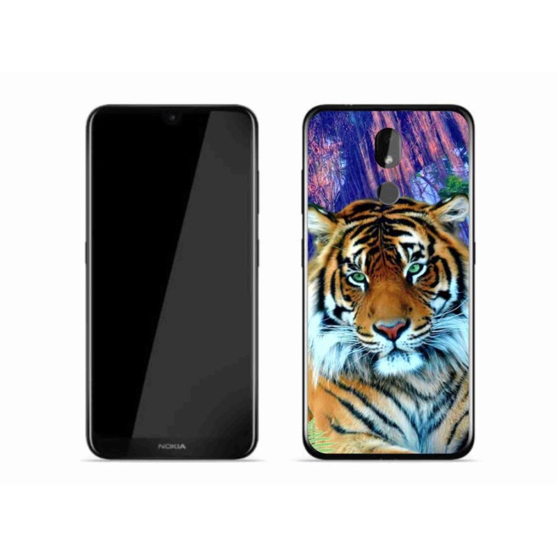 Gélový obal mmCase na mobil Nokia 3.2 - tiger