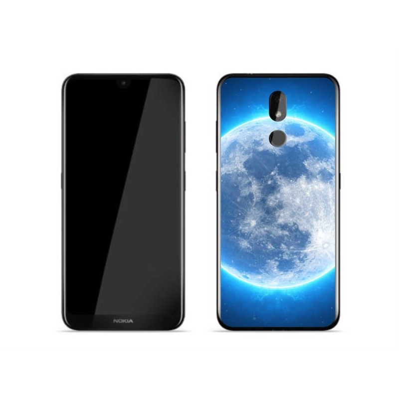 Gélový obal mmCase na mobil Nokia 3.2 - zemegule