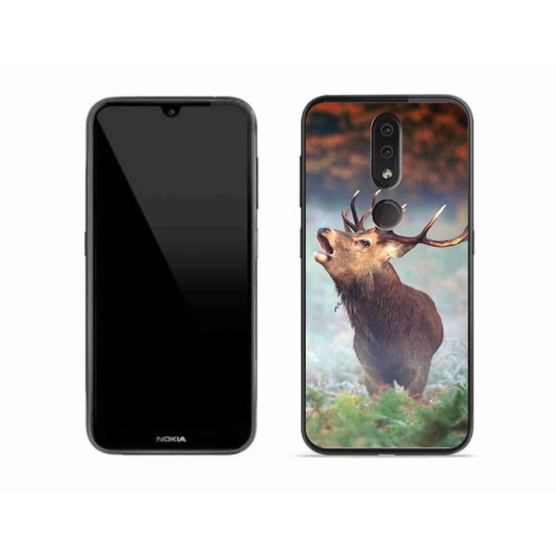 Gélový obal mmCase na mobil Nokia 4.2 - jeleň 2