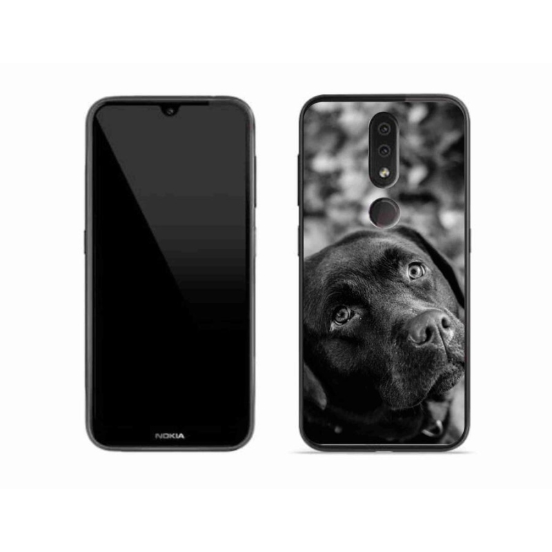 Gélový obal mmCase na mobil Nokia 4.2 - labrador