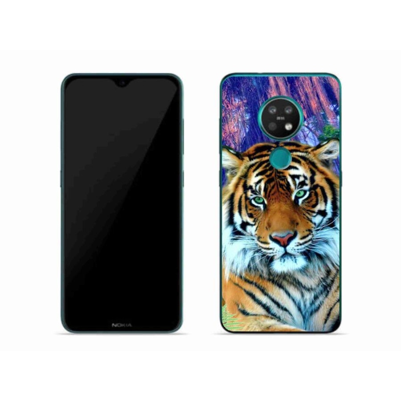 Gélový obal mmCase na mobil Nokia 6.2 - tiger