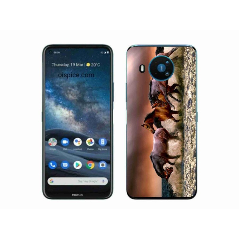 Gélový obal mmCase na mobil Nokia 8.3 5G - kone 1