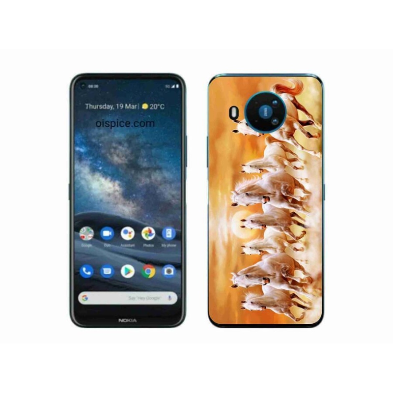 Gélový obal mmCase na mobil Nokia 8.3 5G - kone 2