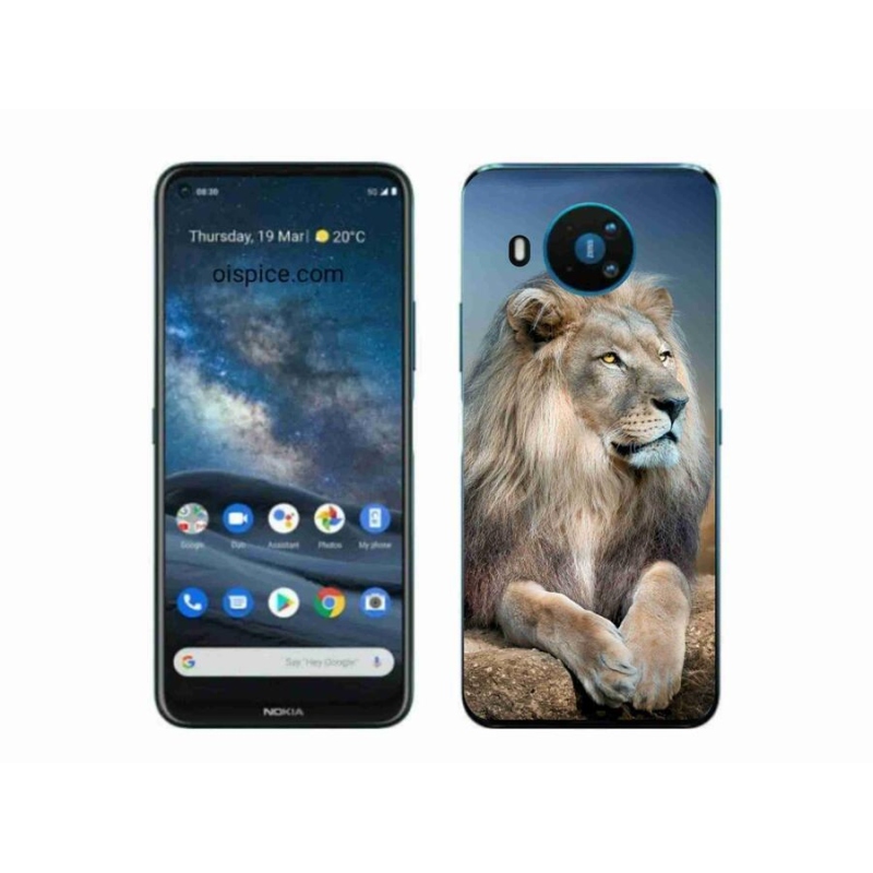 Gélový obal mmCase na mobil Nokia 8.3 5G - lev 1