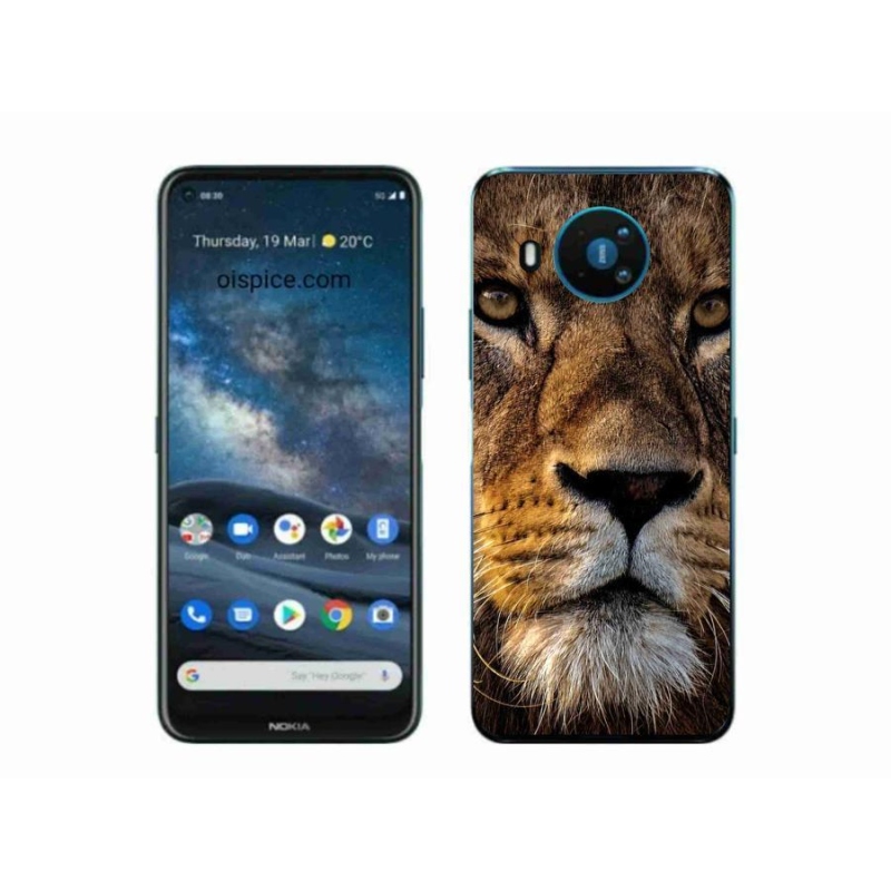 Gélový obal mmCase na mobil Nokia 8.3 5G - lev