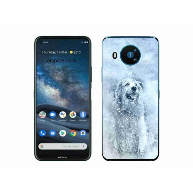 Gélový obal mmCase na mobil Nokia 8.3 5G - retríver