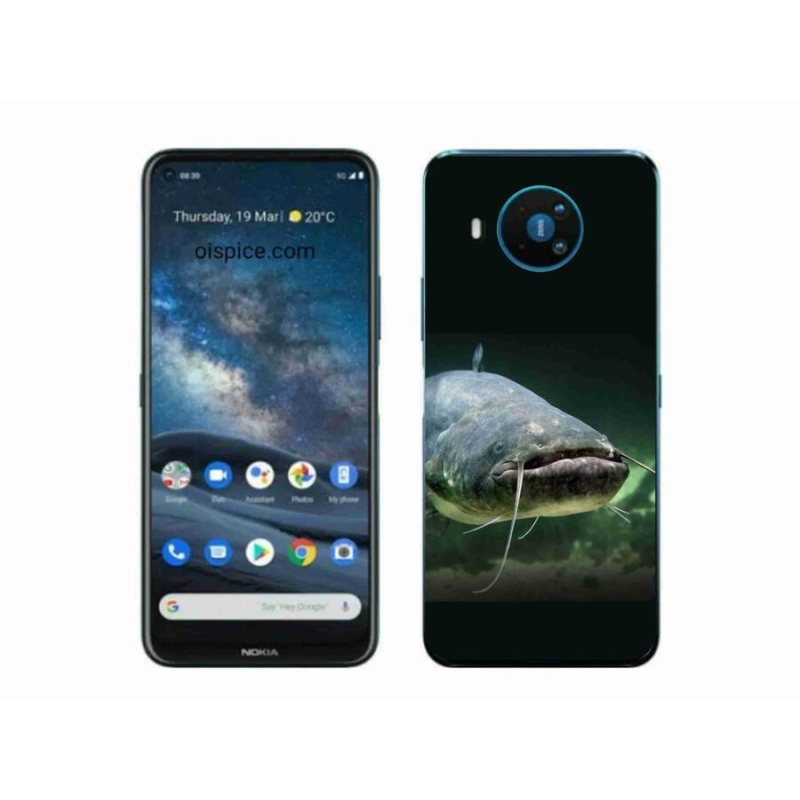 Gélový obal mmCase na mobil Nokia 8.3 5G - sumec