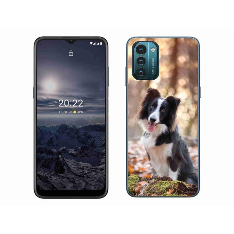 Gélový obal mmCase na mobil Nokia G11/G21 - border kólia 1