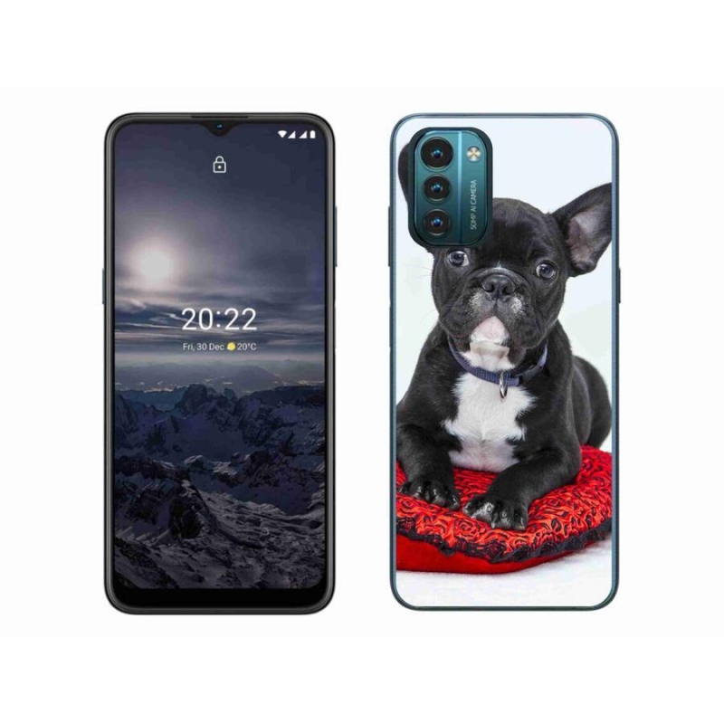 Gélový obal mmCase na mobil Nokia G11/G21 - buldog