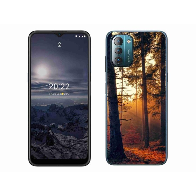 Gélový obal mmCase na mobil Nokia G11/G21 - les