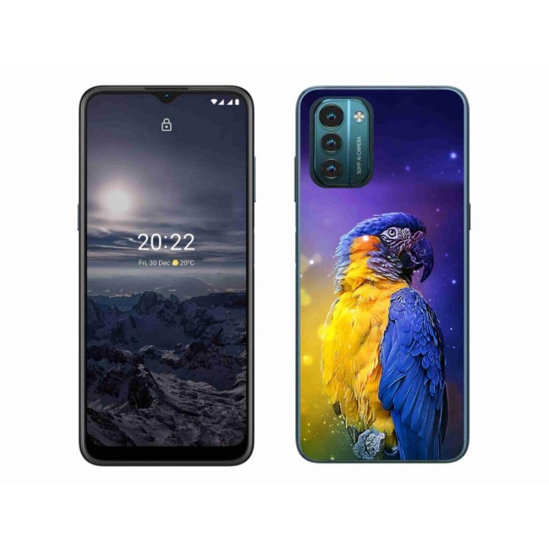 Gélový obal mmCase na mobil Nokia G11/G21 - papagáj ara 1