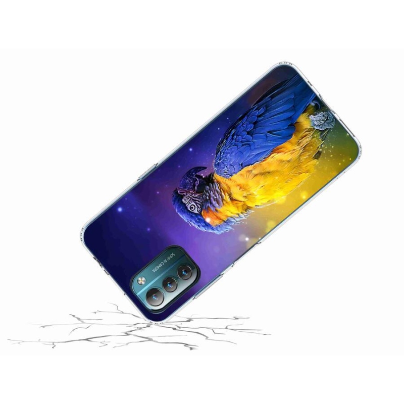 Gélový obal mmCase na mobil Nokia G11/G21 - papagáj ara 1