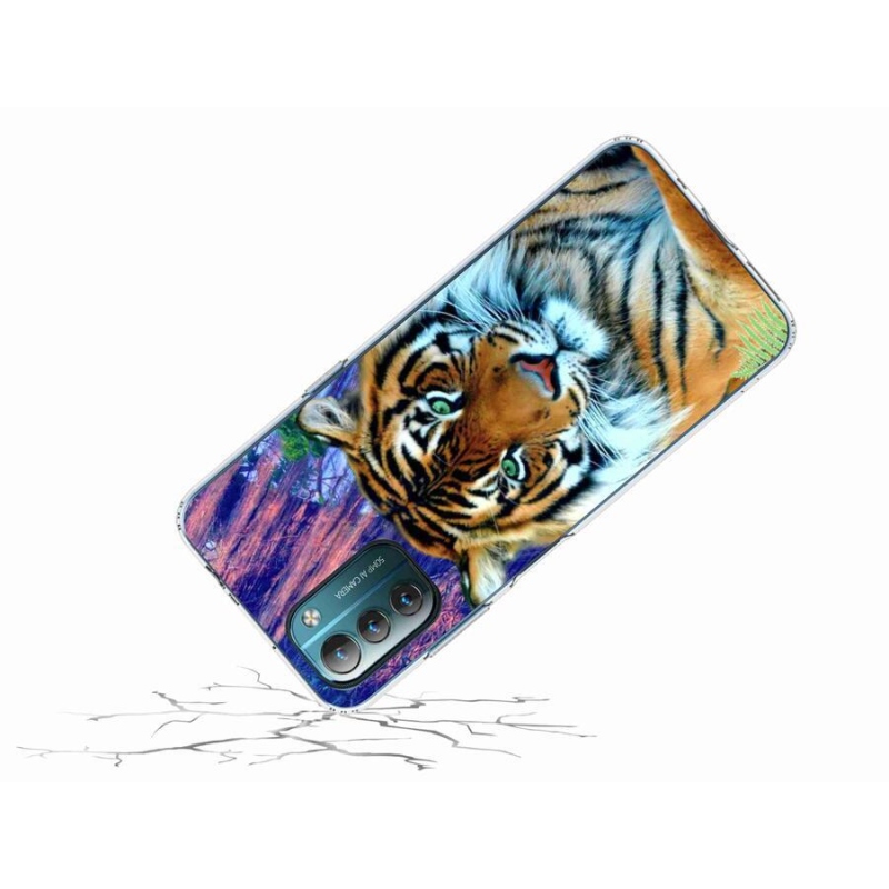 Gélový obal mmCase na mobil Nokia G11/G21 - tiger