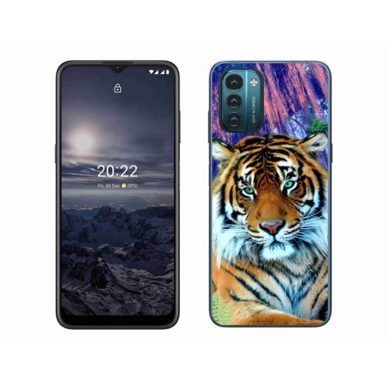 Gélový obal mmCase na mobil Nokia G11/G21 - tiger