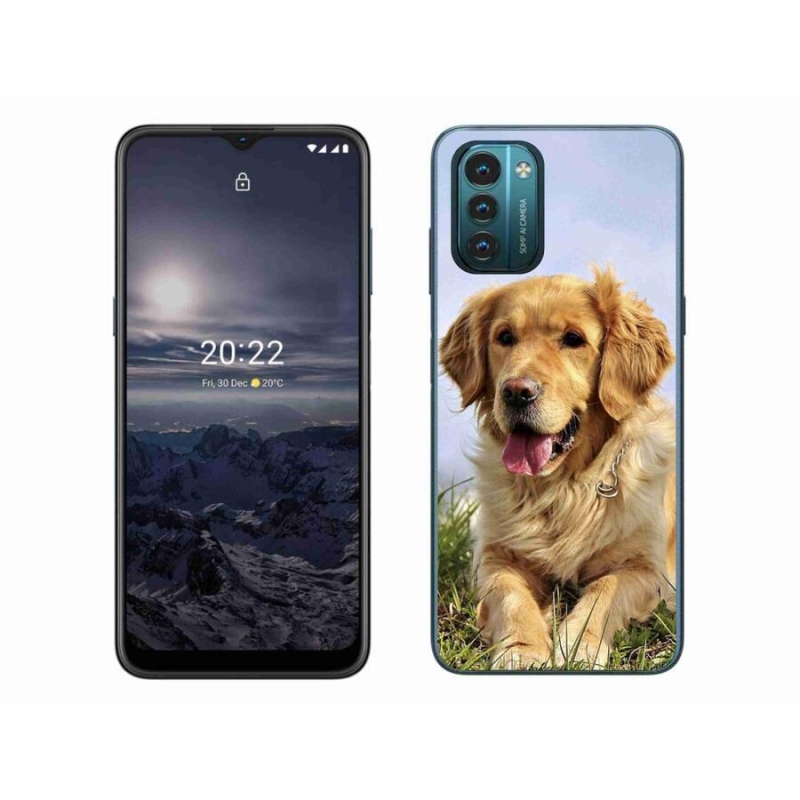 Gélový obal mmCase na mobil Nokia G11/G21 - zlatý retriever