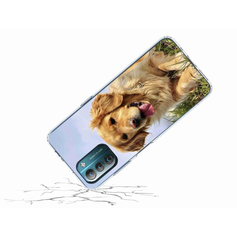 Gélový obal mmCase na mobil Nokia G11/G21 - zlatý retriever