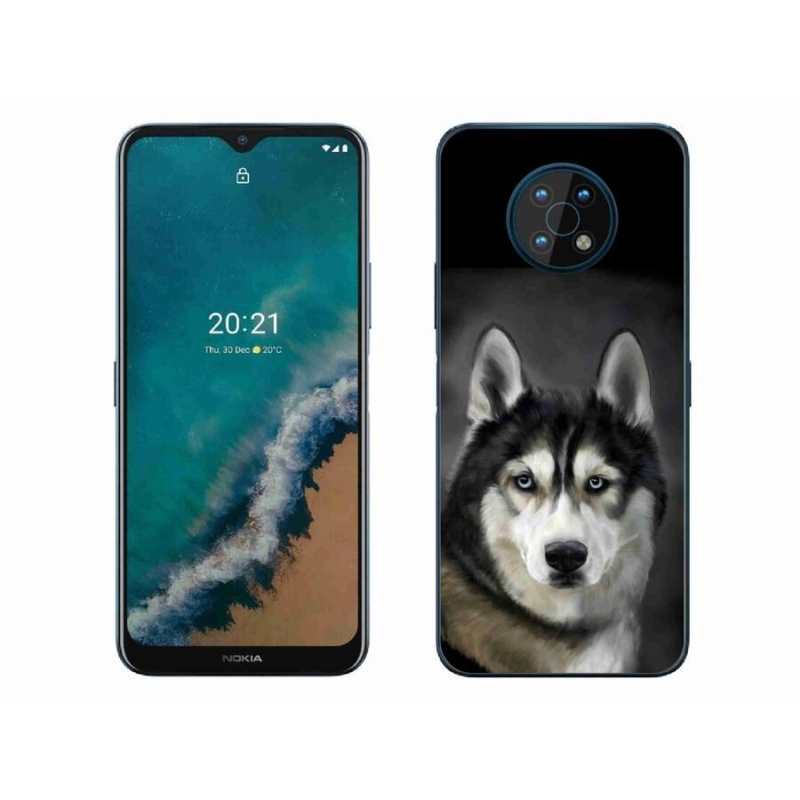 Gélový obal mmCase na mobil Nokia G50 - husky