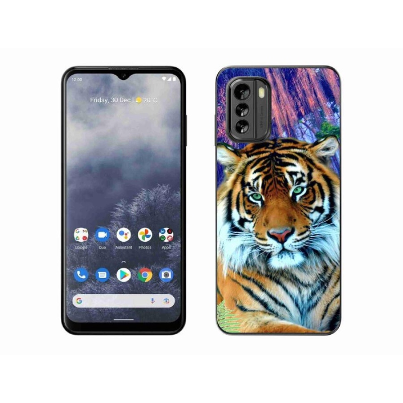 Gélový obal mmCase na mobil Nokia G60 5G - tiger