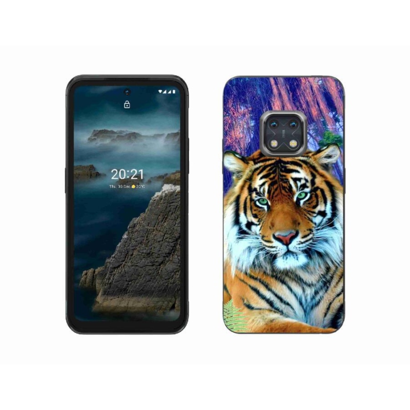 Gélový obal mmCase na mobil Nokia XR20 - tiger