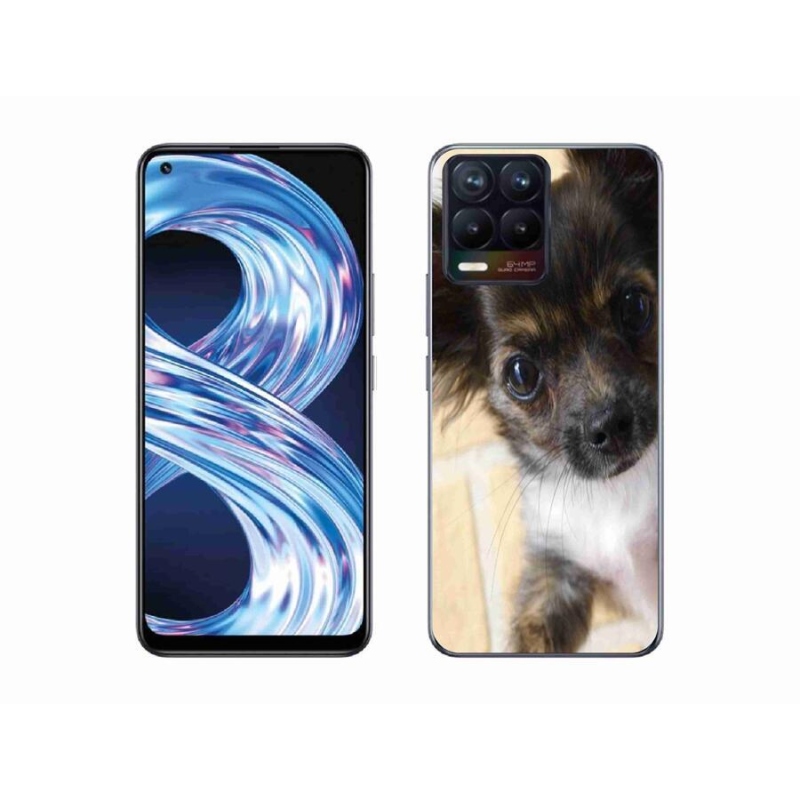 Gélový obal mmCase na mobil Realme 8 Pro - čivava 2