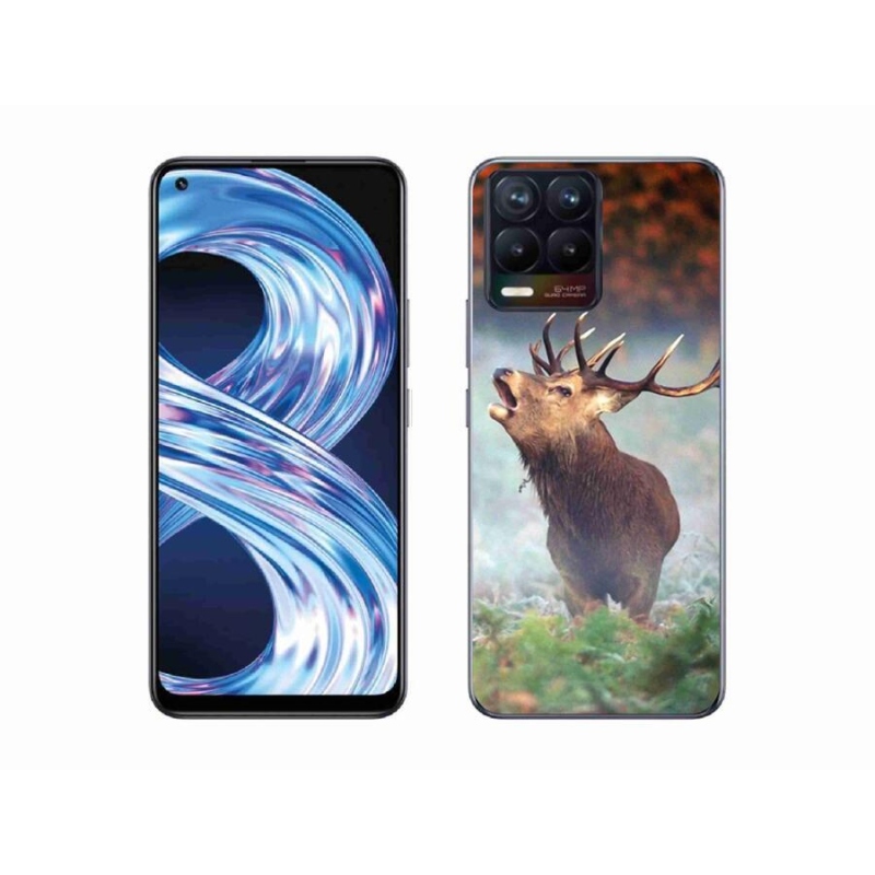 Gélový obal mmCase na mobil Realme 8 Pro - jeleň 2
