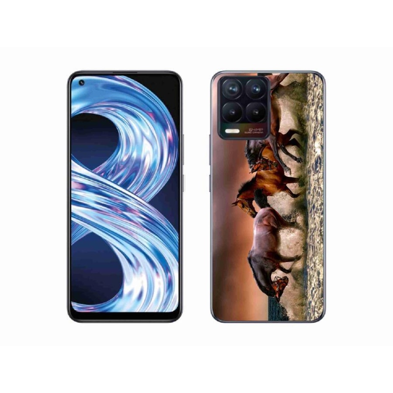 Gélový obal mmCase na mobil Realme 8 Pro - kone 1