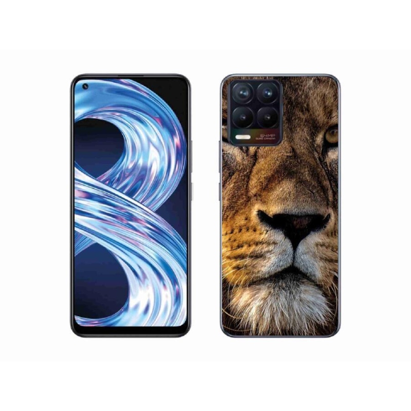 Gélový obal mmCase na mobil Realme 8 Pro - lev