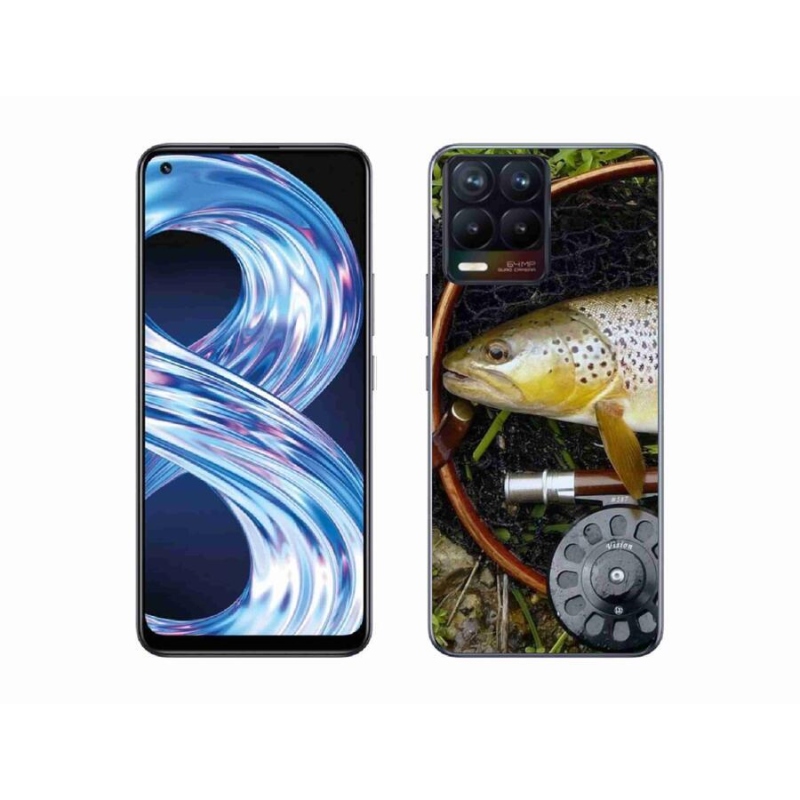 Gélový obal mmCase na mobil Realme 8 Pro - pstruh 2