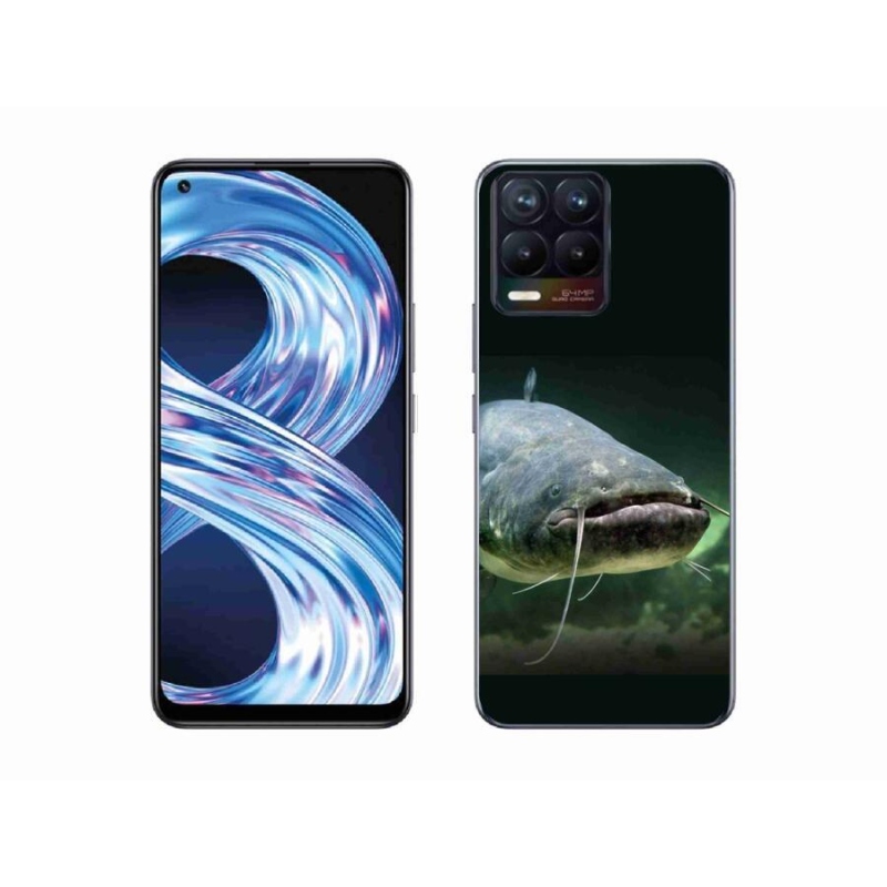 Gélový obal mmCase na mobil Realme 8 Pro - sumec