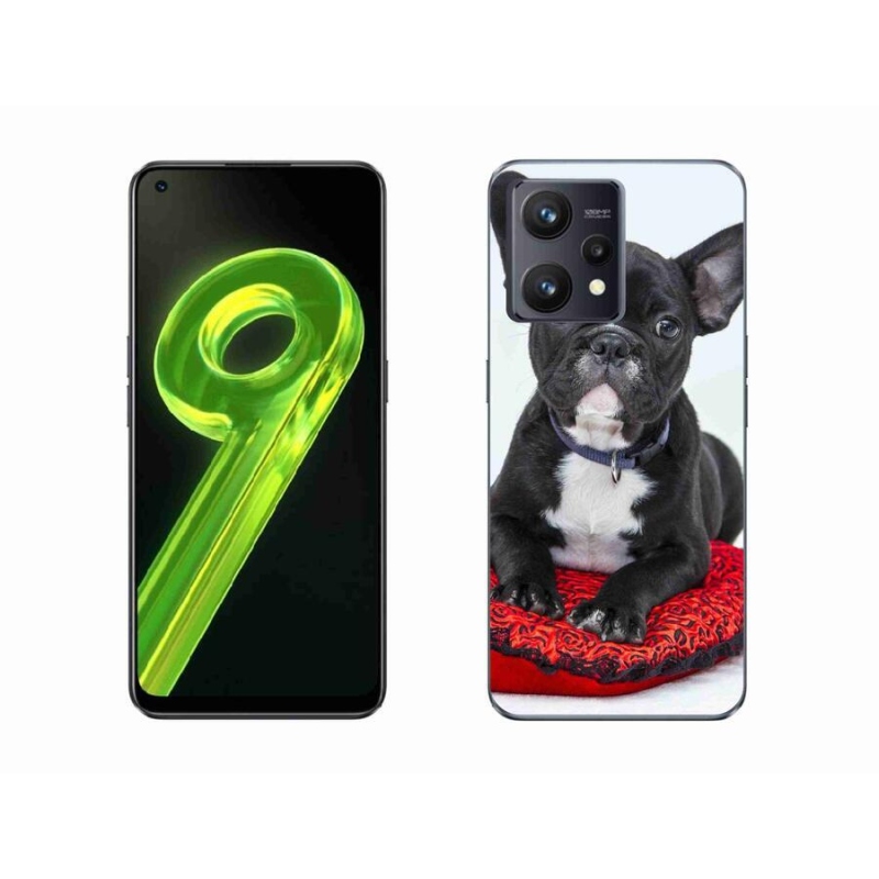 Gélový obal mmCase na mobil Realme 9 4G - buldog