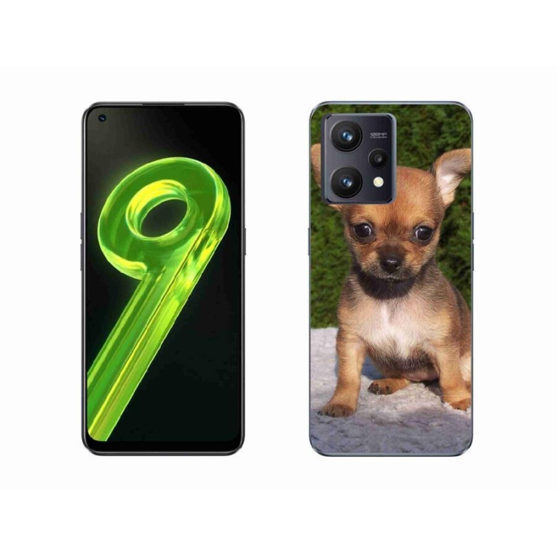 Gélový obal mmCase na mobil Realme 9 4G - čivava 3