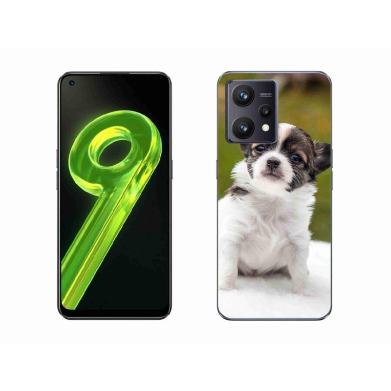 Gélový obal mmCase na mobil Realme 9 4G - čivava 4