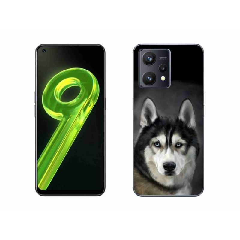 Gélový obal mmCase na mobil Realme 9 4G - husky