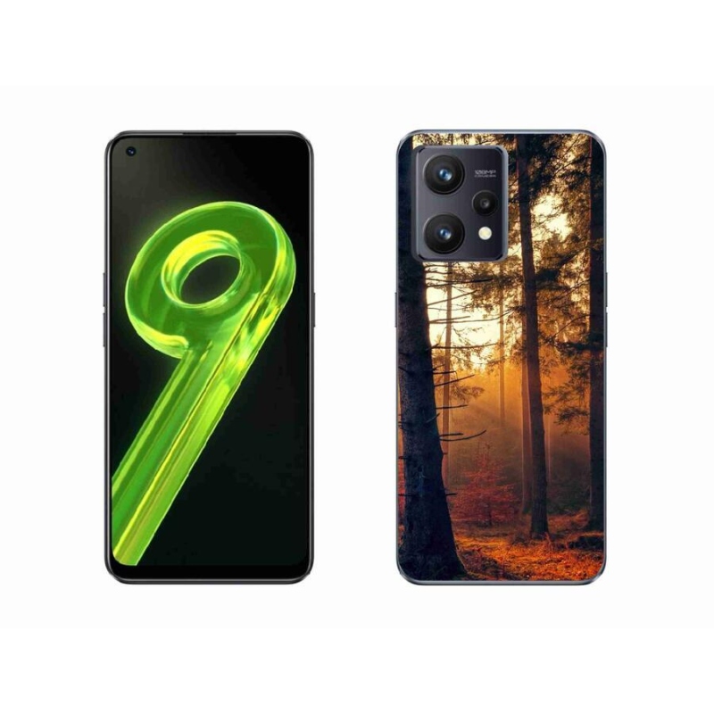 Gélový obal mmCase na mobil Realme 9 4G - les