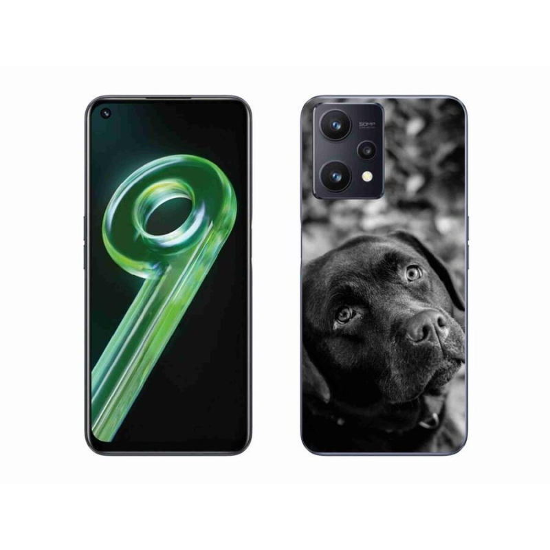 Gélový obal mmCase na mobil Realme 9 5G - labrador