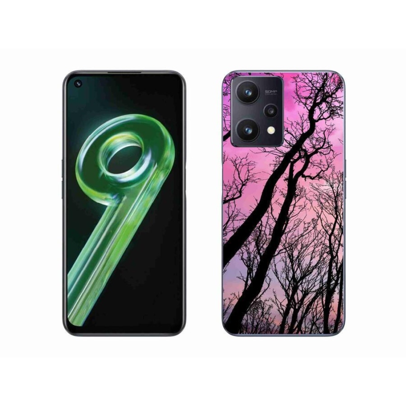 Gélový obal mmCase na mobil Realme 9 5G - opadané stromy