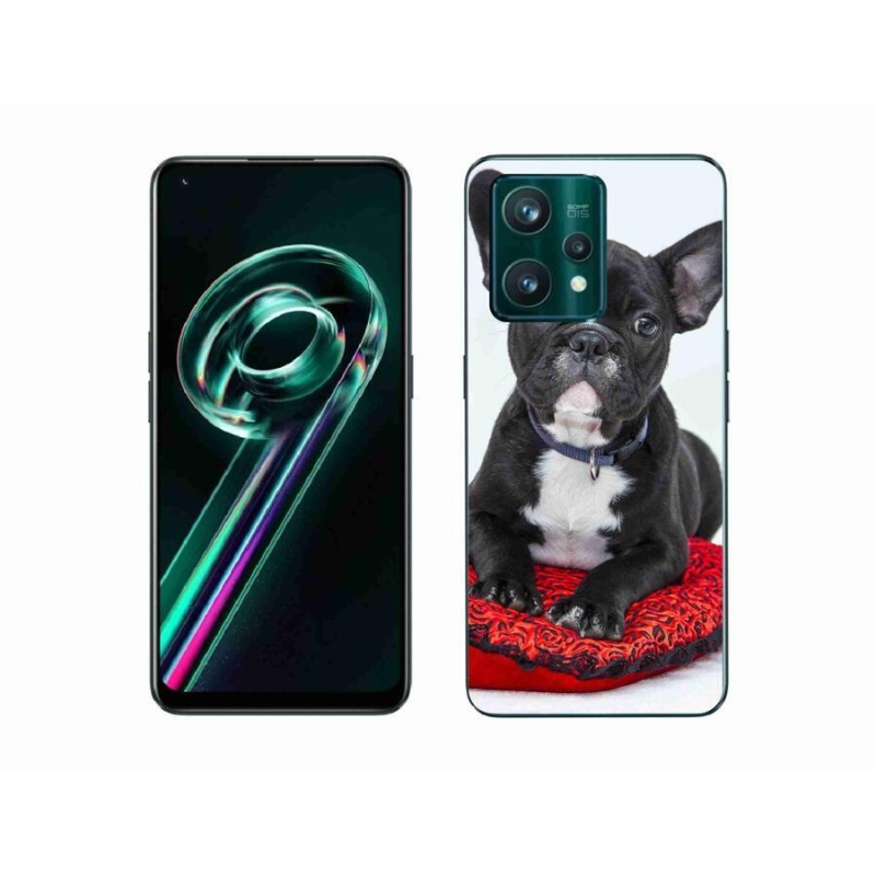 Gélový obal mmCase na mobil Realme 9 Pro+ 5G - buldog