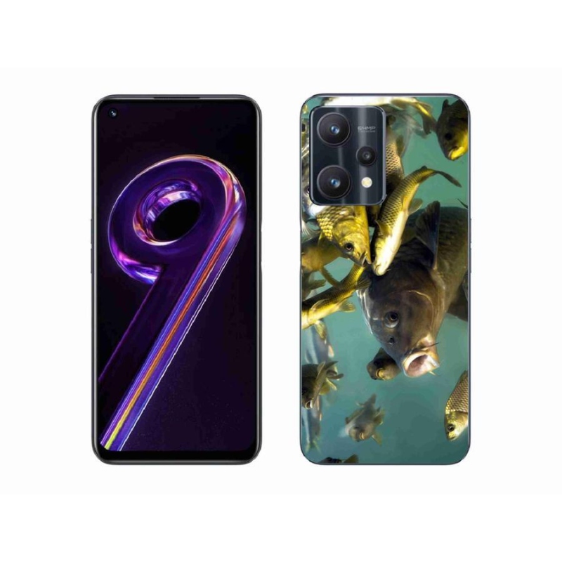 Gélový obal mmCase na mobil Realme 9 Pro 5G - kŕdeľ rýb