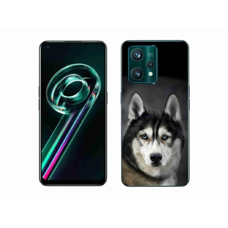 Gélový obal mmCase na mobil Realme 9 Pro+ 5G - husky