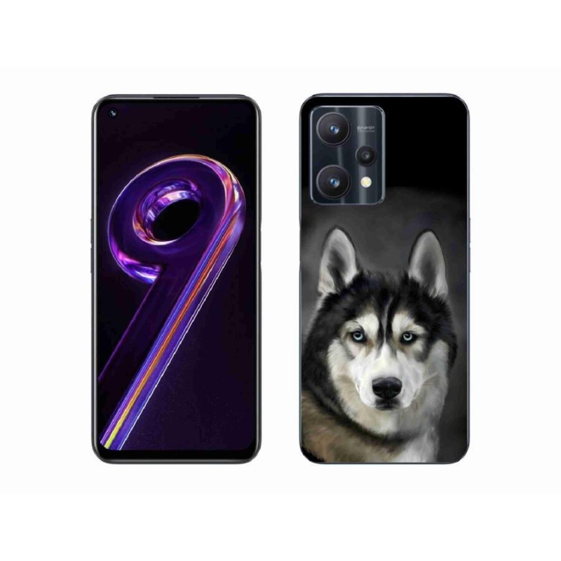 Gélový obal mmCase na mobil Realme 9 Pro 5G - husky