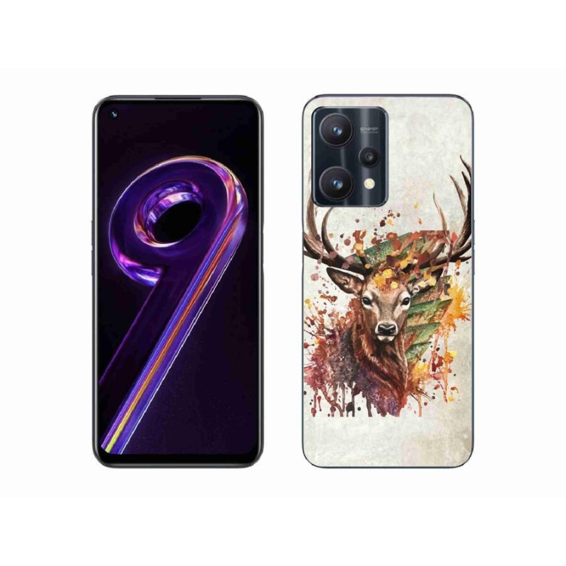 Gélový obal mmCase na mobil Realme 9 Pro 5G - jeleň 1